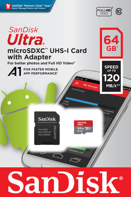 SanDisk Ultra MicroSDXC Card 64GB