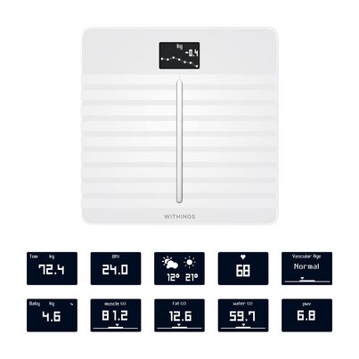 Withings Body Cardio Wifi Scale White, , hi-res