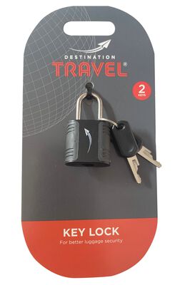 Destination Travel Single Key Lock