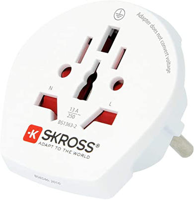 SKROSS World To EU Adapter with USB, , hi-res