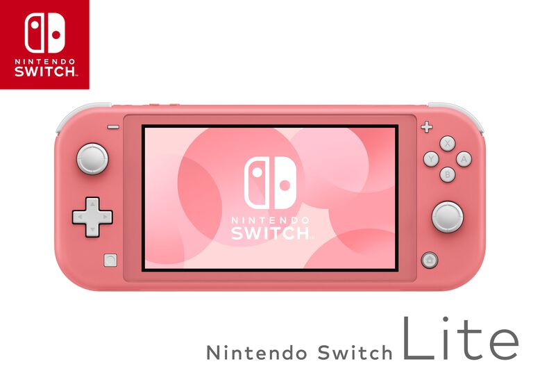 Nintendo Switch Light Coral, , hi-res