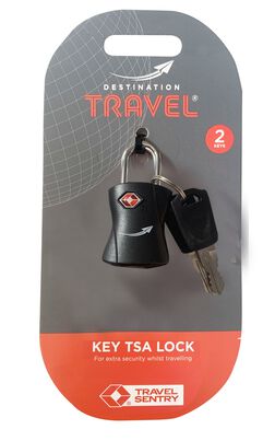 Destination Travel TSA Key Single 1 Pack