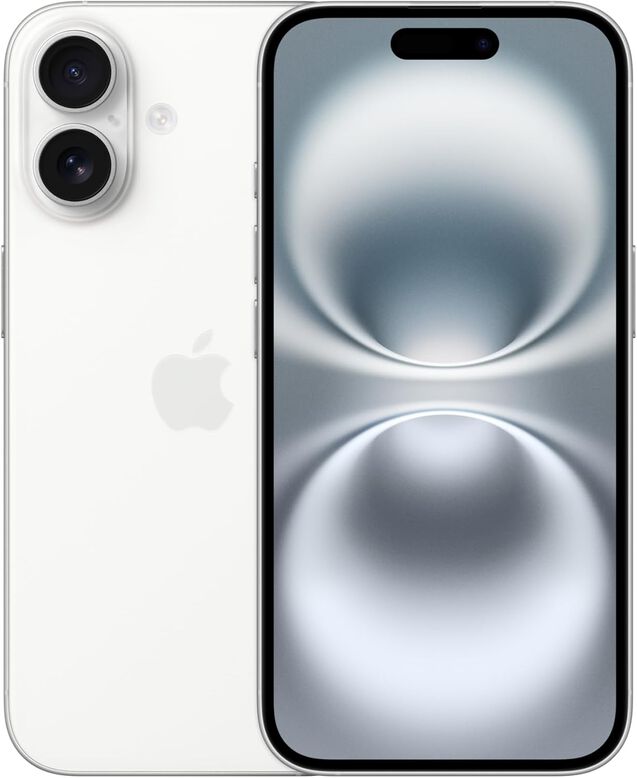 APPLE IPHONE 16 128GB WHITE, , hi-res