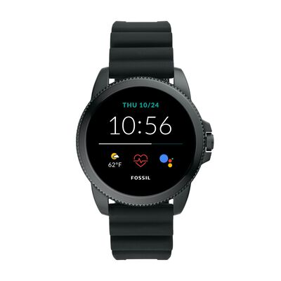 Fossil Gen 5E Smartwatch Black Silicone