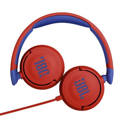 JBL Junior 310 Wired Headphones Red, , hi-res
