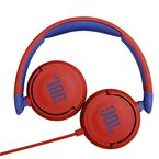 JBL Junior 310 Wired Headphones Red, , hi-res