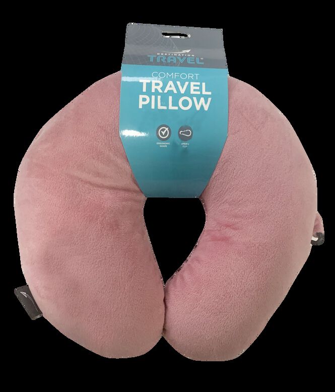 Destination Travel Pink Microbead Pillow, , hi-res