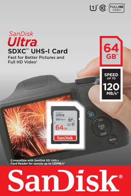 SanDisk Ultra SDXC UHSI Card 64GB