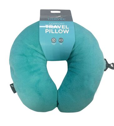 Destination Travel Teal Microbead Pillow, , hi-res