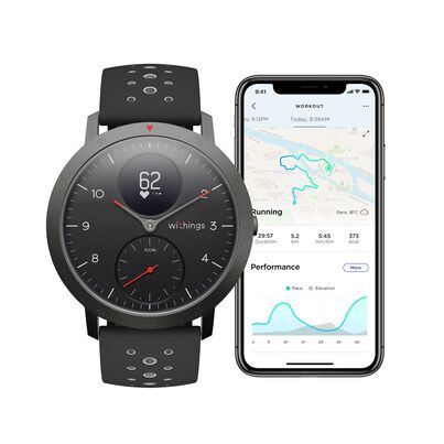 Withings Smartwatch Steel HR Sport Black, , hi-res