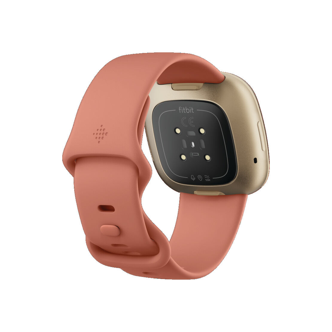 Fitbit Fitbit Versa 3 Pink Clay Activity Trackers Heathrow