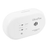 Longlife Battery Carbon Monoxide Detector &ndash; UltraFire ULLCO10 with Strap, , hi-res