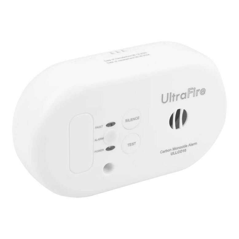 Longlife Battery Carbon Monoxide Detector &ndash; UltraFire ULLCO10 with Strap, , hi-res