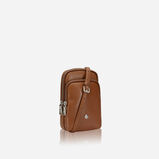 Ladies Small Crossbody Bag, Tan, , hi-res
