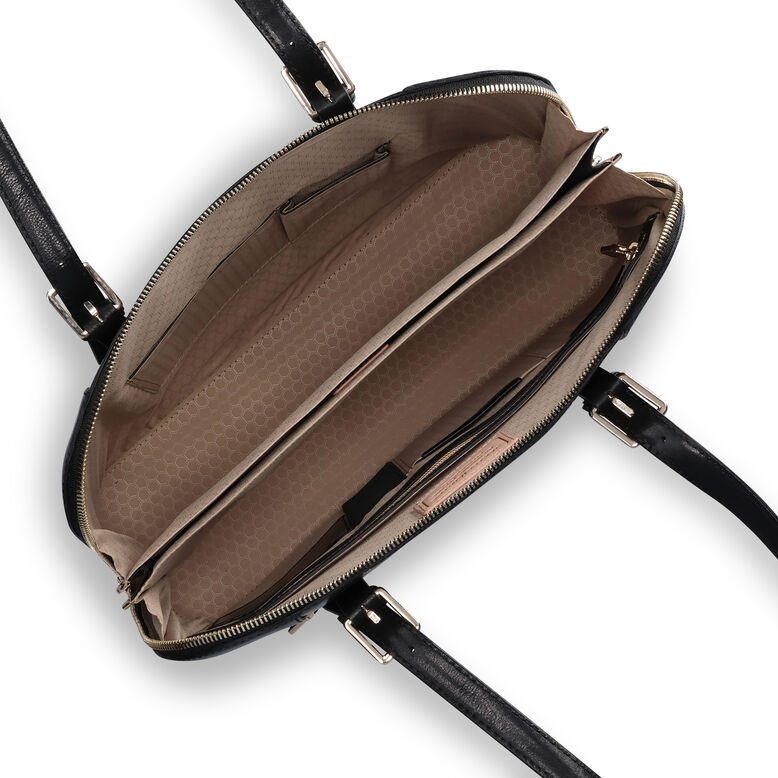 Ladies Laptop Shopper, Black, , hi-res