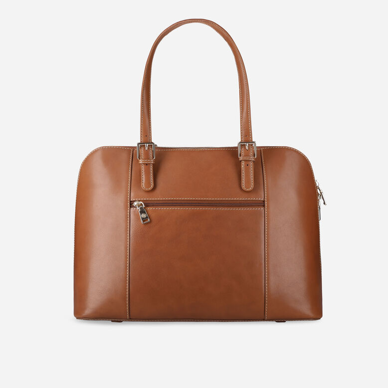 Ladies Laptop Shopper, Tan, , hi-res