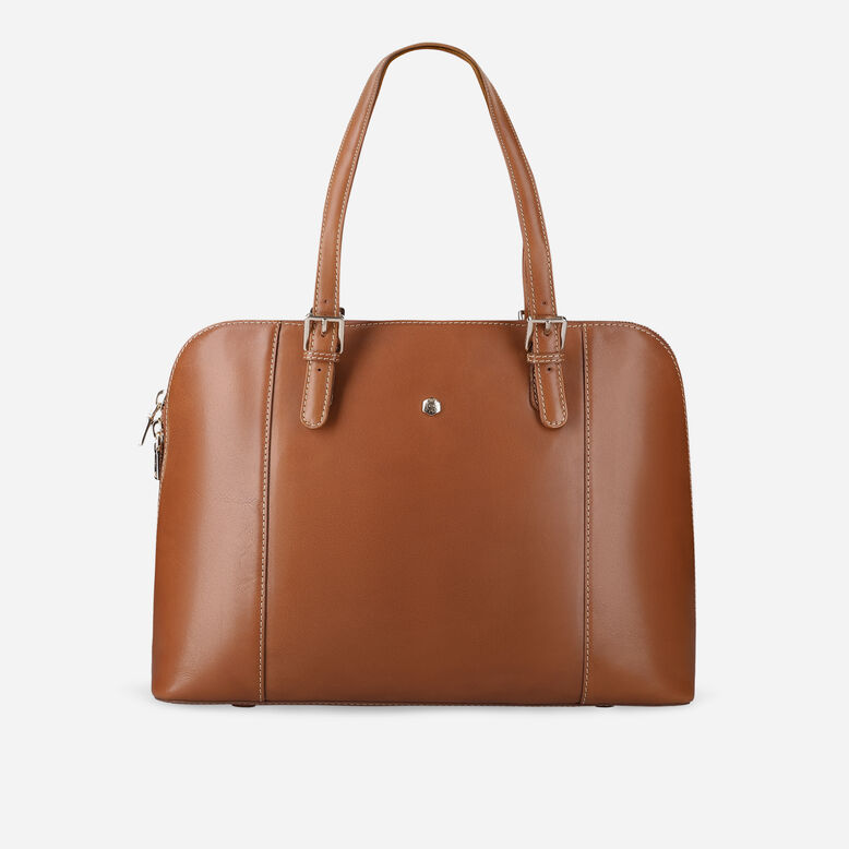 Ladies Laptop Shopper, Tan, , hi-res