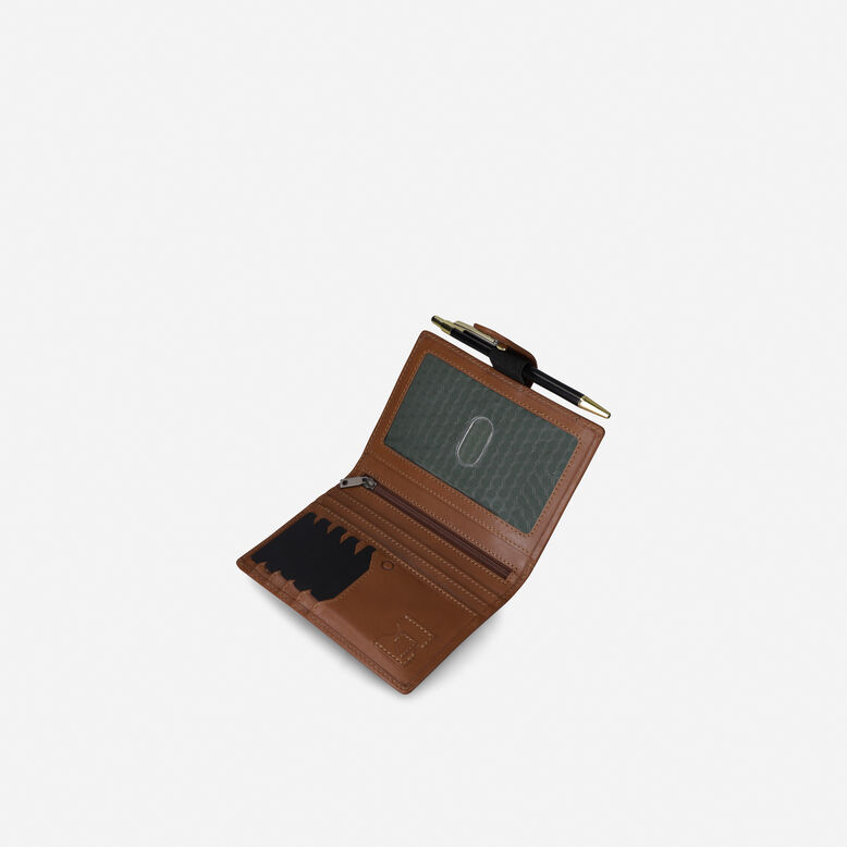 Passport Wallet, Tan, , hi-res