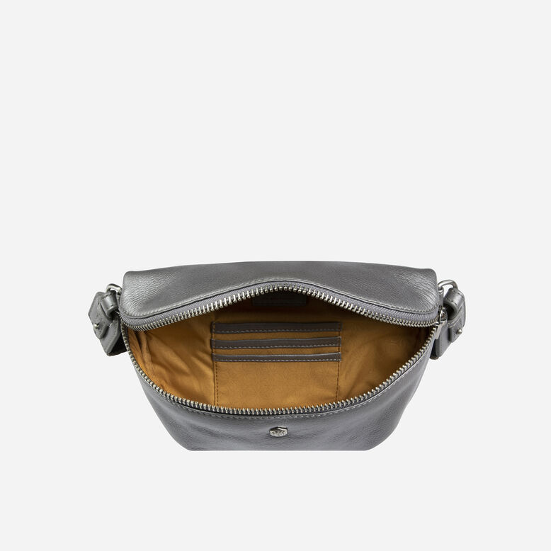 Ladies Waist Bag, Silver, , hi-res