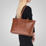 Large Ladies Shopper, Tan, , hi-res