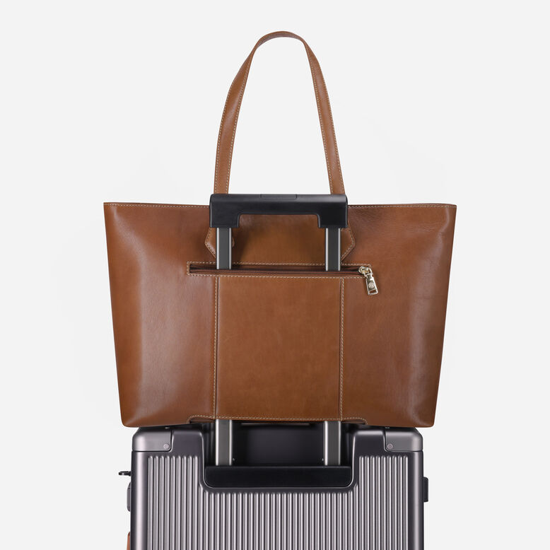 Large Ladies Shopper, Tan, , hi-res