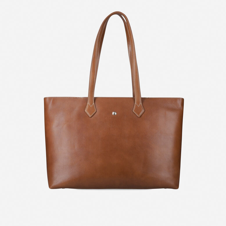 Large Ladies Shopper, Tan, , hi-res