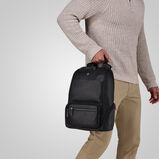 Slim Laptop Backpack, Black, , hi-res