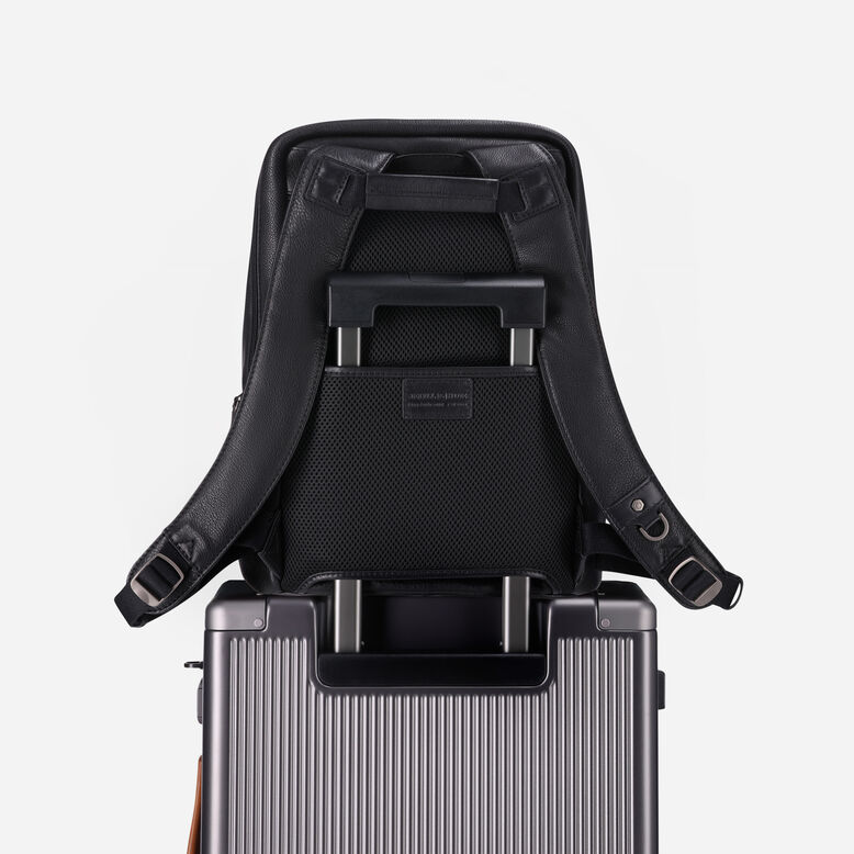 Slim Laptop Backpack, Black, , hi-res