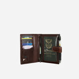 Passport Wallet, Mocha, , hi-res