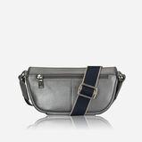 Ladies Waist Bag, Silver, , hi-res