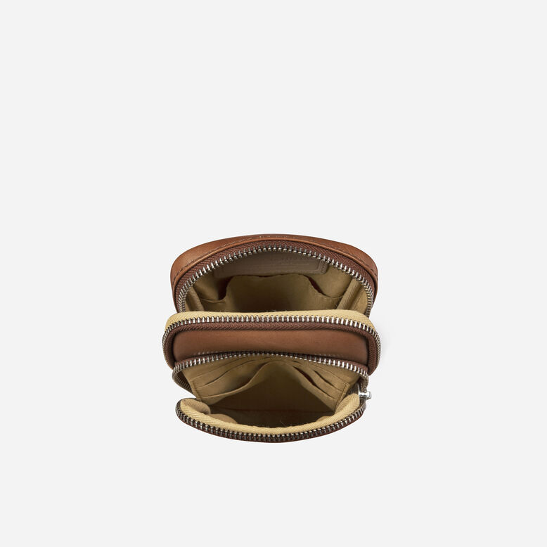 Ladies Small Crossbody Bag, Tan, , hi-res