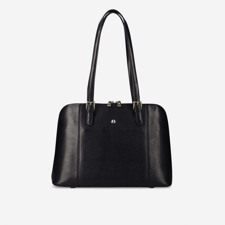 Ladies Laptop Shopper, Black, , hi-res