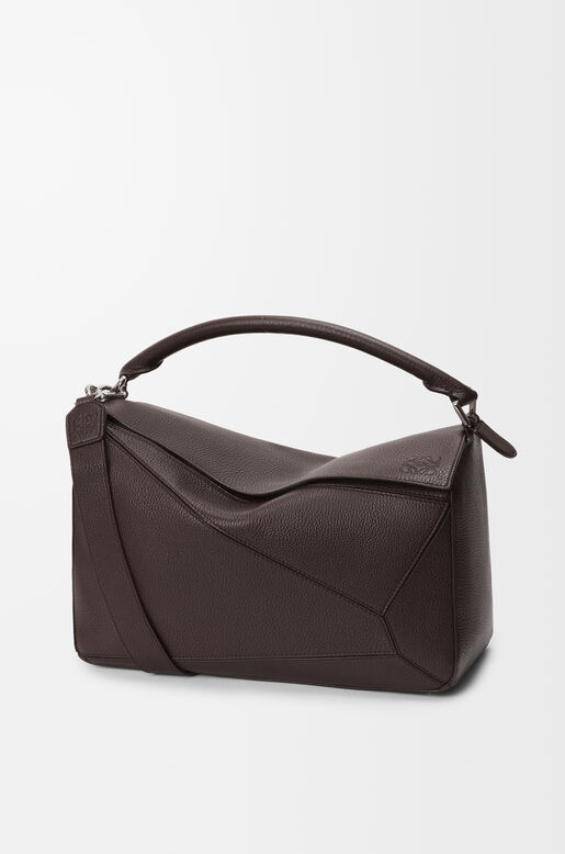 Large Puzzle bag in supple grained calfskin, , hi-res