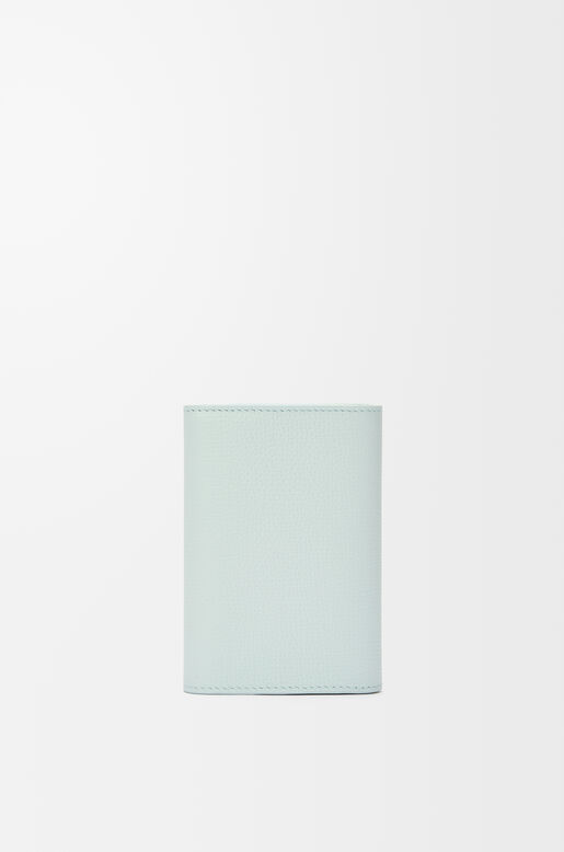 Anagram small vertical wallet in pebble grained calfskin, , hi-res