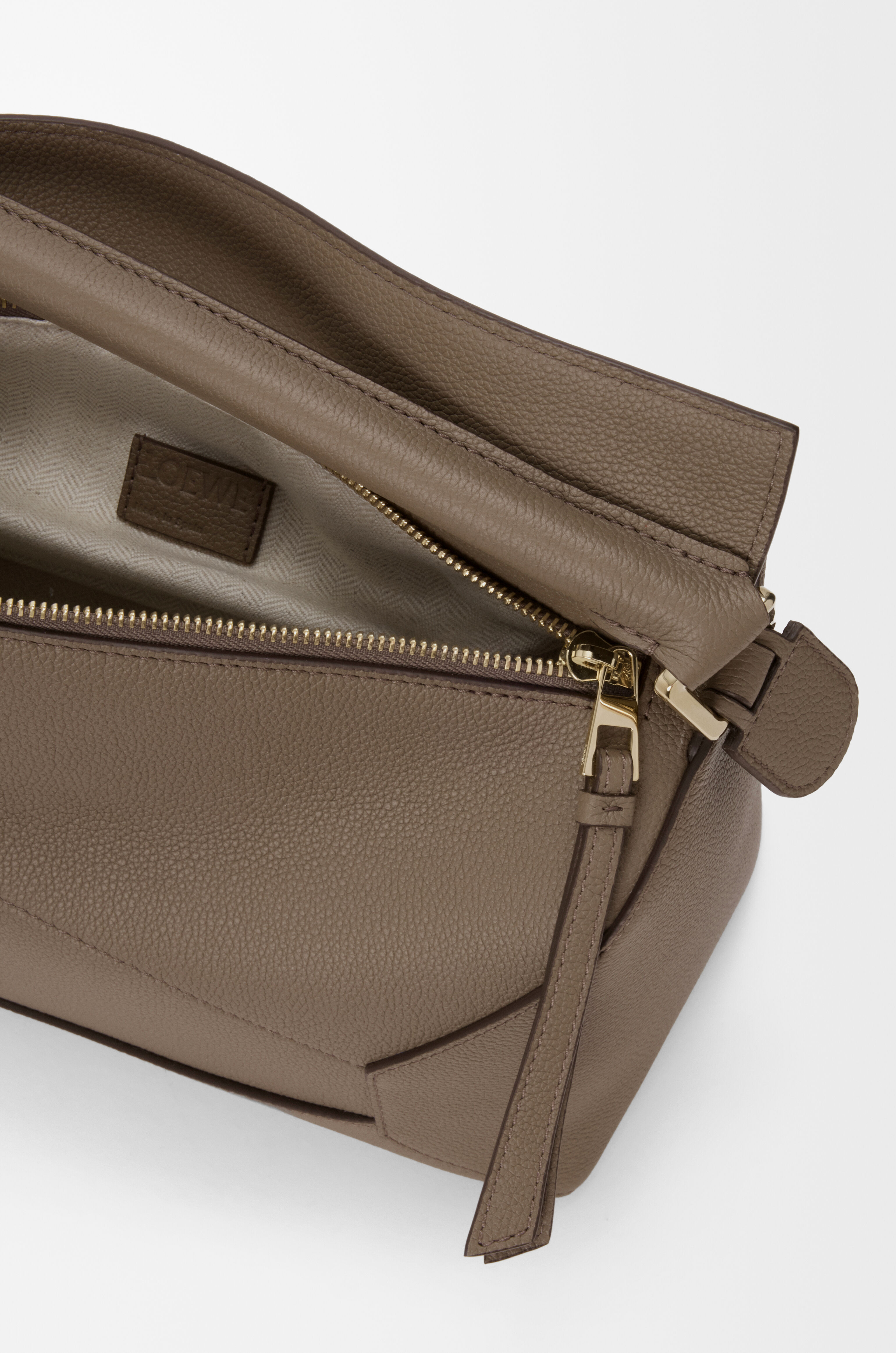 Loewe Medium Puzzle Edge bag in soft grained calfskin Top Handle