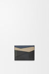Puzzle plain cardholder in classic calfskin