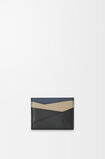 Puzzle plain cardholder in classic calfskin, , hi-res