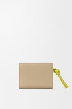 Knot compact wallet in shiny nappa calfskin, , hi-res