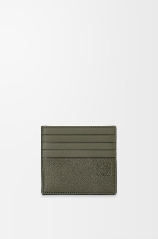 Open cardholder in soft grained calfskin, , hi-res