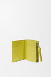 Knot compact wallet in shiny nappa calfskin, , hi-res