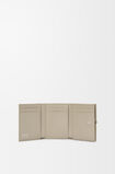 Pebble trifold wallet in pebble grain calfskin, , hi-res