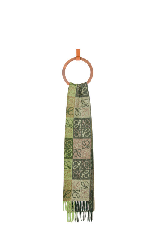 Scarf in wool and cashmere, , hi-res
