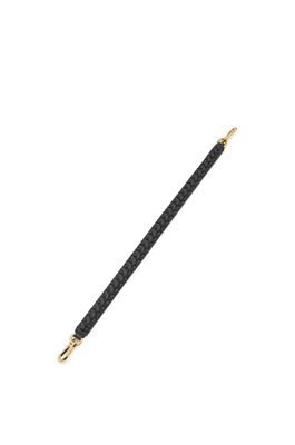 Woven spiral strap in classic calfskin