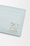 Anagram plain cardholder in pebble grained calfskin, , hi-res