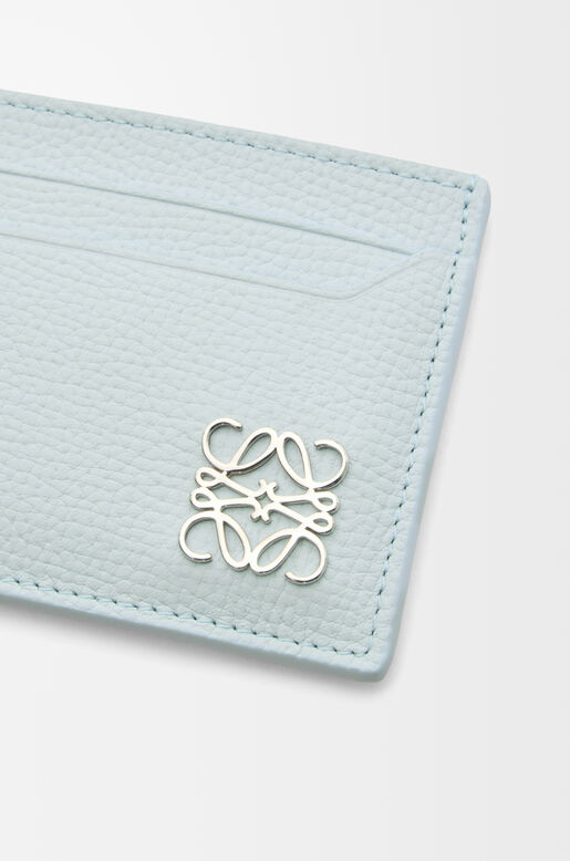 Anagram plain cardholder in pebble grained calfskin, , hi-res