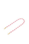 Donut chain strap in acetate