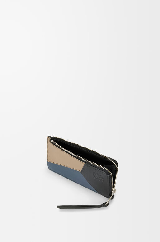 Puzzle coin cardholder in classic calfskin, , hi-res