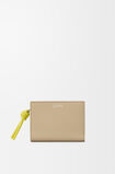 Knot compact wallet in shiny nappa calfskin, , hi-res