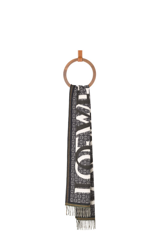 LOEWE Love scarf in wool and cashmere, , hi-res
