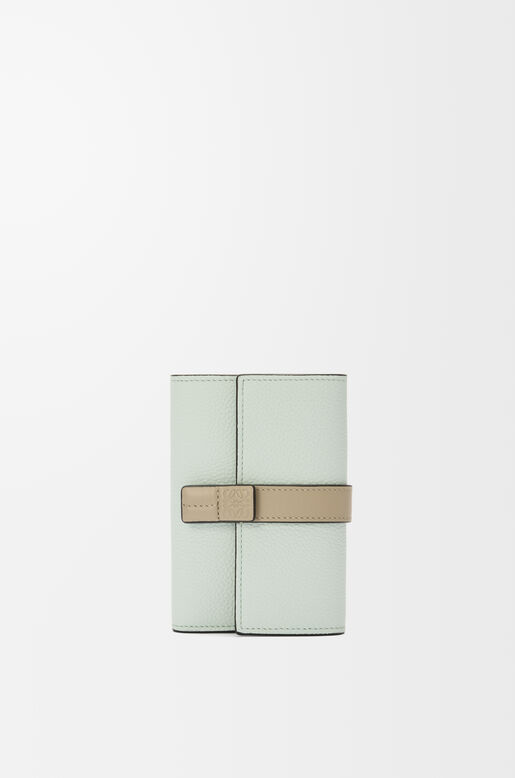 Small vertical wallet in soft grained calfskin, , hi-res